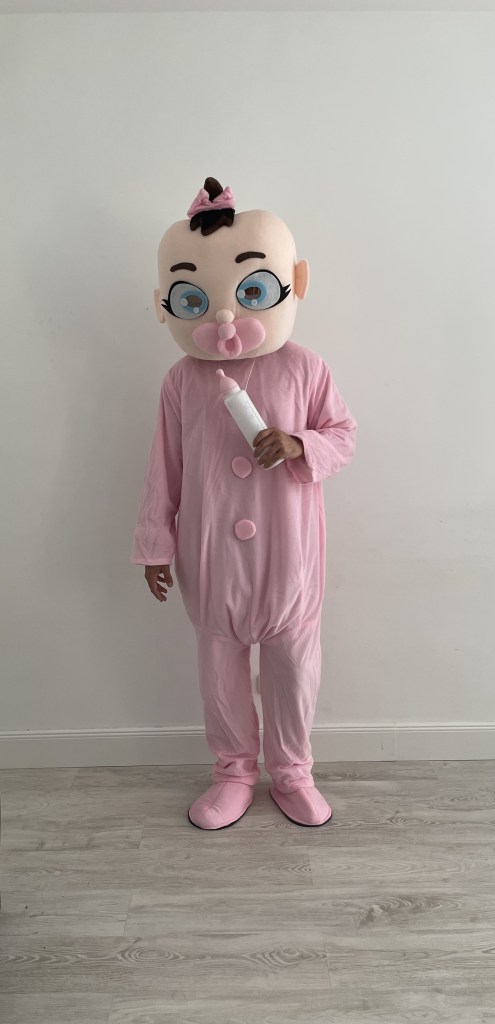 Baby party,Lány,Oriás Lépegetős