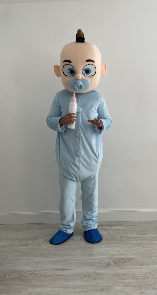 Baby party,Fiú,Oriás Lépegetős